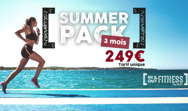 OFFRE EXCLUSIVE : SUMMER PACK 3 MOIS !