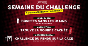 3 JOURS DE CHALLENGE CHEZ IN&OUT FITNESS !