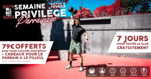 ✨ SEMAINE PRIVILÈGE PARRAINAGE ✨