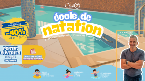 La rentrée approche, et les cours de natation Kids sont de retour au Club 7 ! 🏊♀️